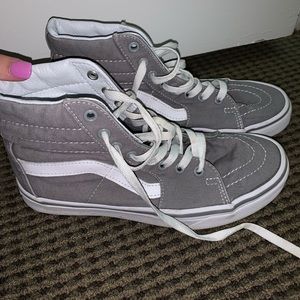 Grey High top vans